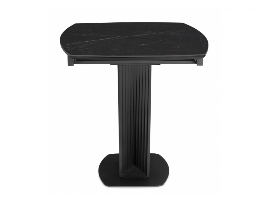 Вейл 160(205)х89 черный мрамор shakespeare black / черный