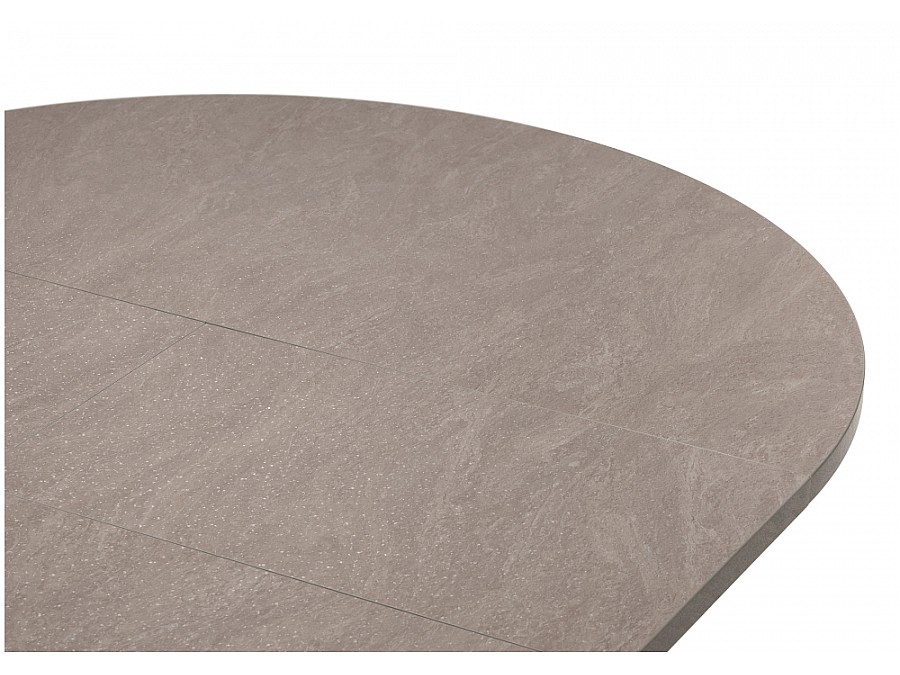 Стол деревянный Регна 100(130)х100х75 черный / бежевый