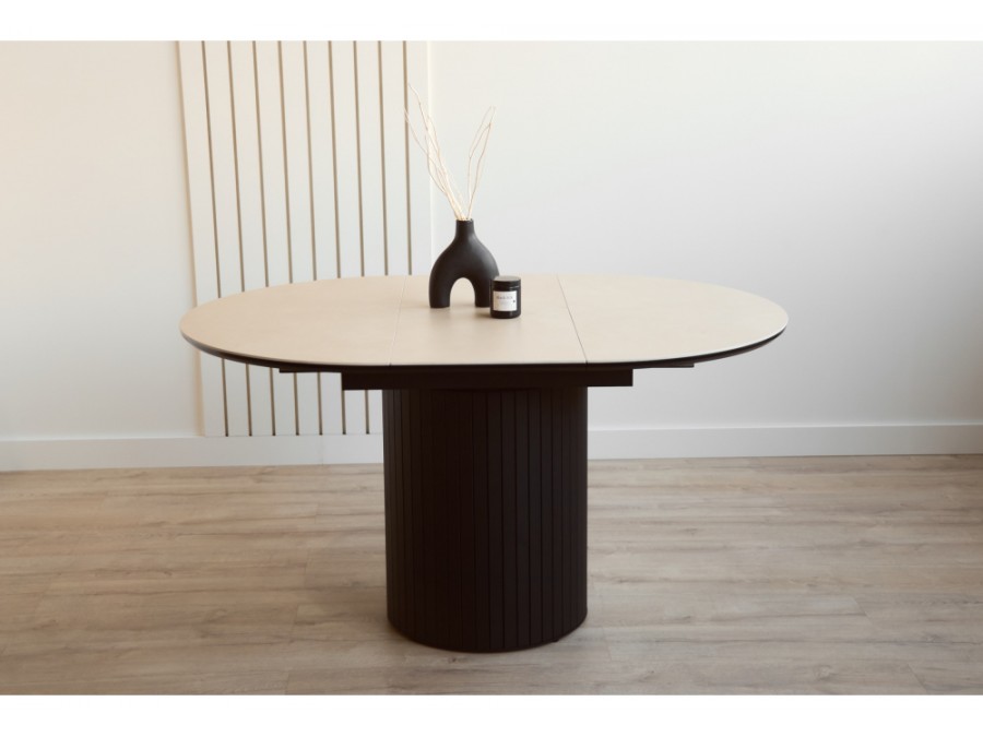 Лорен 100(140) okara light yellow / черный