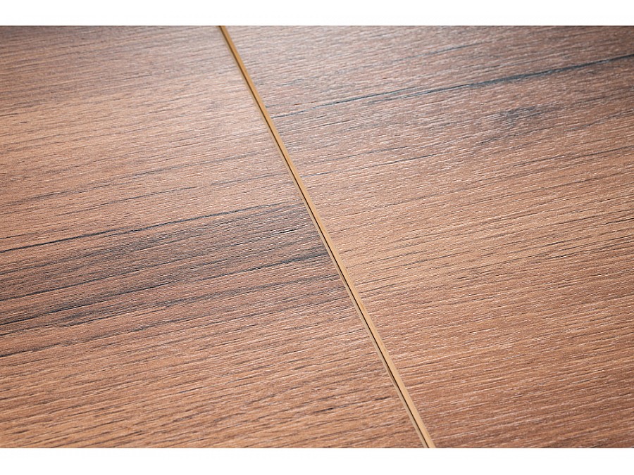 Стол деревянный Лота Лофт 140(180)х80х74 25 мм дуб делано темный / матовый черный