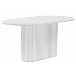 Барон О 160 х 90 белая пленка шагрень / белые ноги