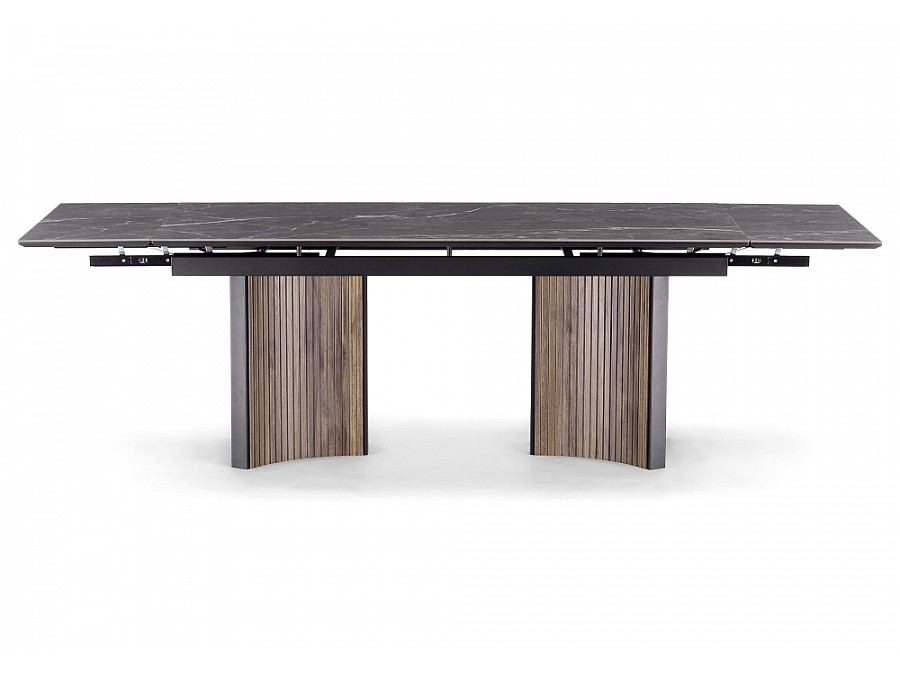 Саливан 180x90 черный кварц / дуб бомонд лофт