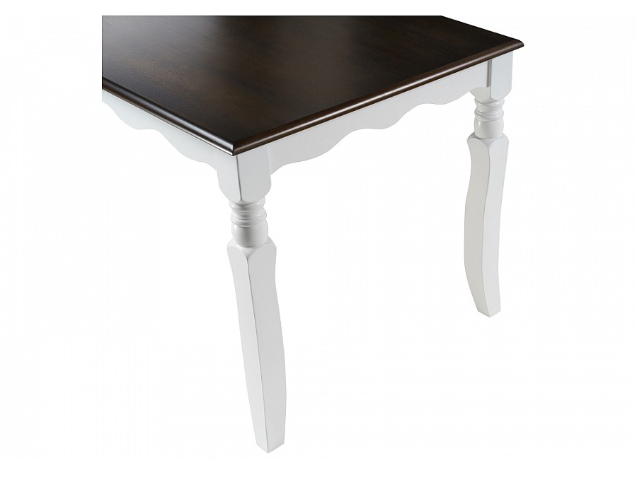 Стол деревянный Provance 120х80х74 white / oak