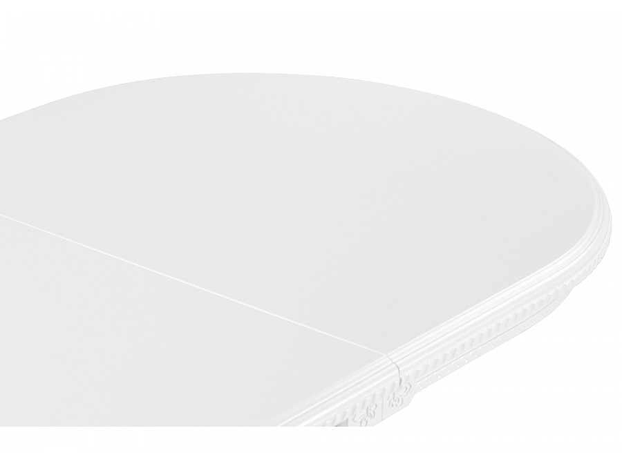 Стол деревянный Эритрин 140(180)х80х77 белый / белый