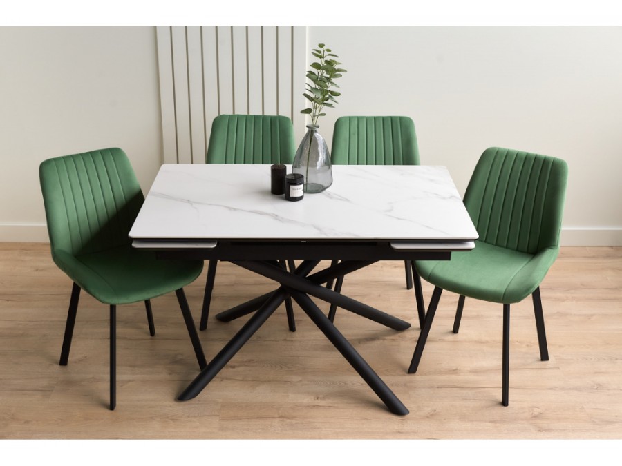 Мэриан 120(180)х80 snow alpin white / черный