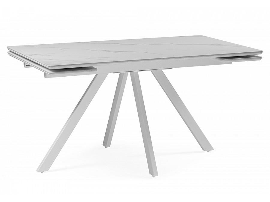 Вилли 140 (200) х 80 белый мрамор alpin white / snow white / белый