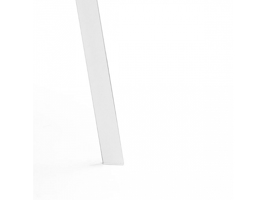 Стол деревянный Тринити Лофт 120х80х75 25 мм бетон / белый матовый