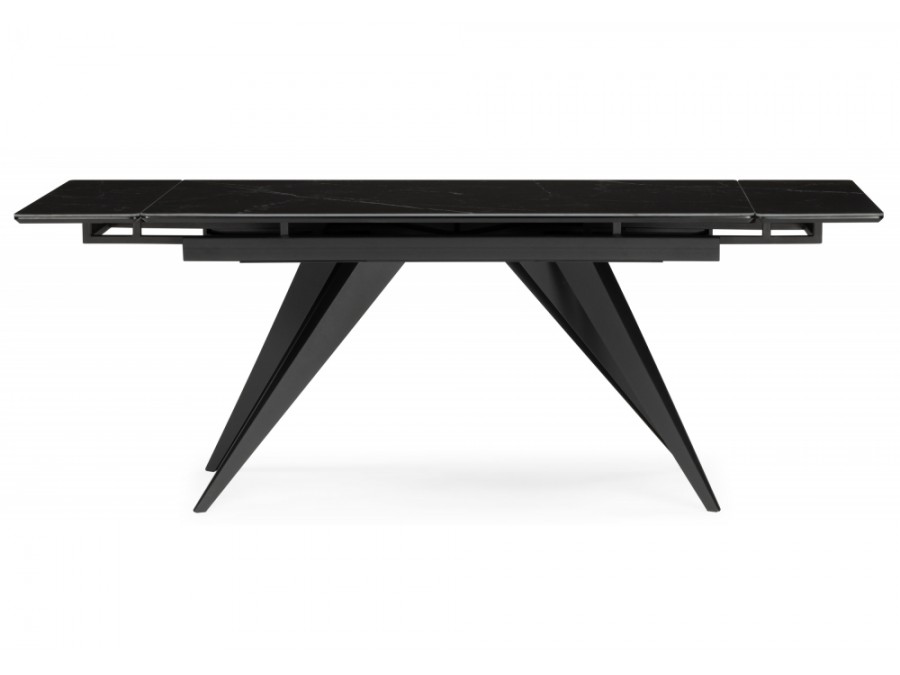 Дарвин 160(220)х89 черный мрамор shakespeare black / черный