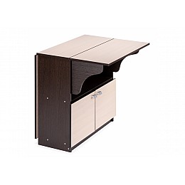 Стол деревянный Симоне венге / дуб молочный