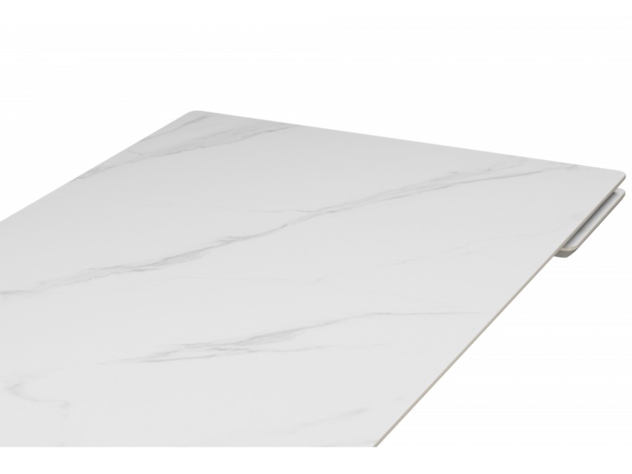 Вилли 140(200)х80 белый мрамор snow white / серый