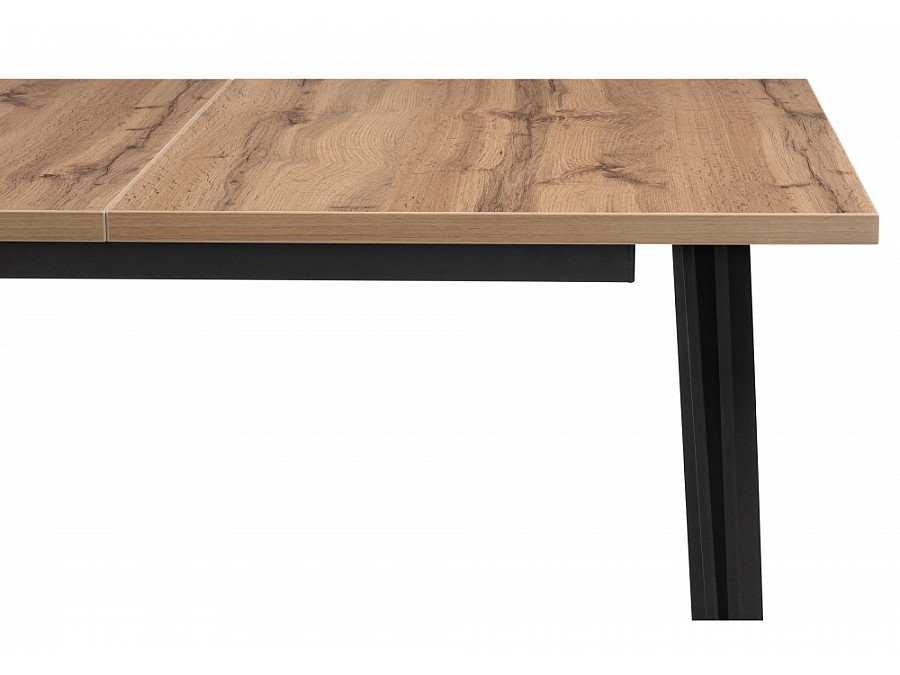 раскладной Денвер Лофт 120 25 мм дуб вотан / черный матовый