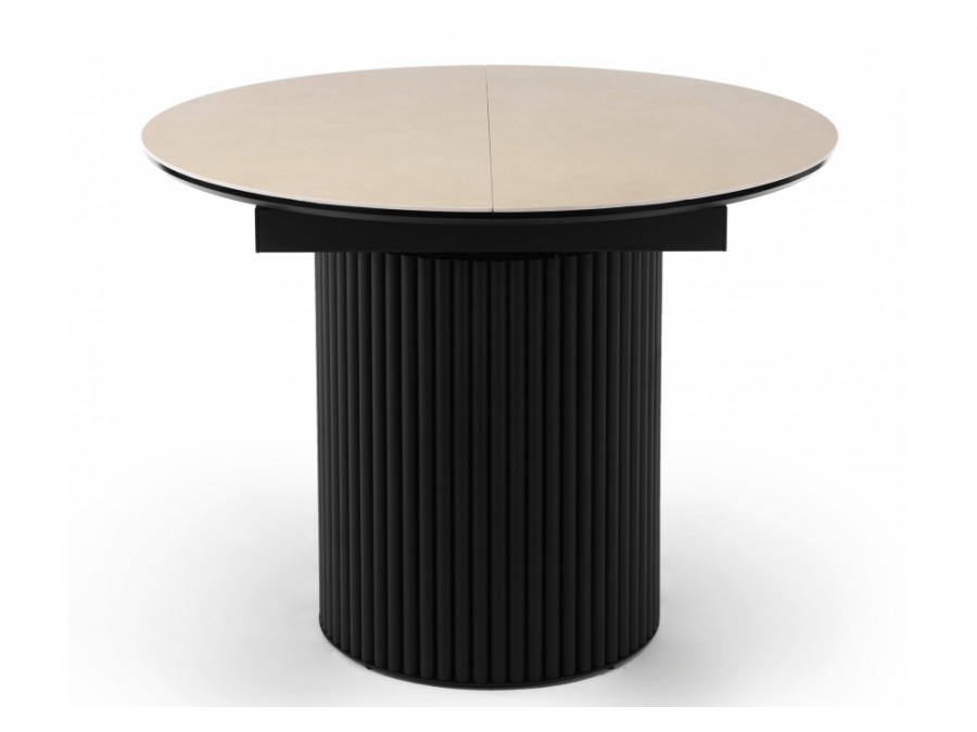 Стивен 100(140) okara light yellow / черный