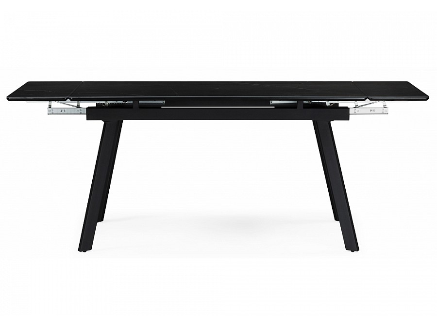 Норман 140(200)х80 черный мрамор shakespeare black / черный