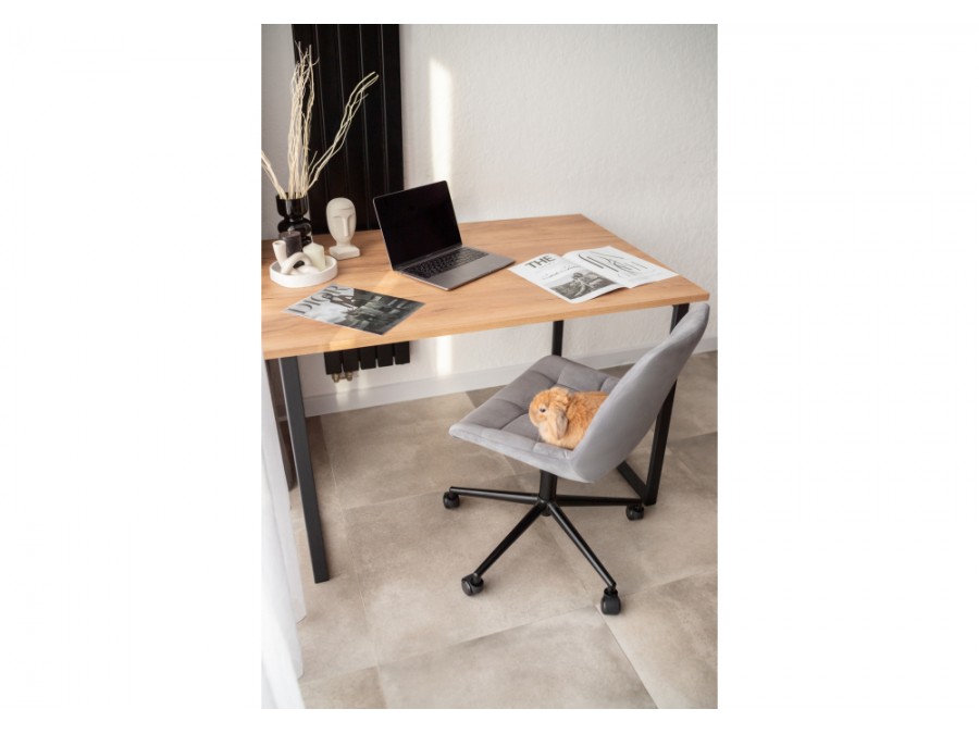 Лиман 117 х 77 дуб крафт золотой / черный матовый