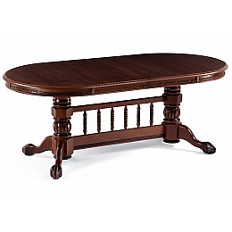 Стол деревянный Кантри орех с коричневой патиной