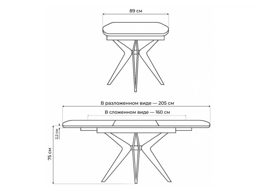 Риполь 160(205)х89 черный мрамор shakespeare black / черный