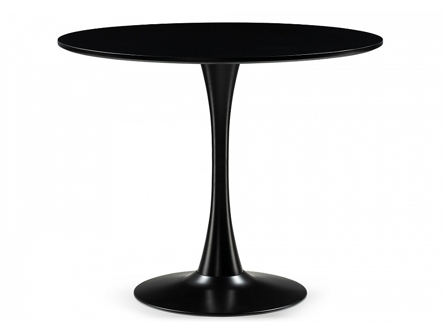 Стол деревянный Tulip 90х73 black