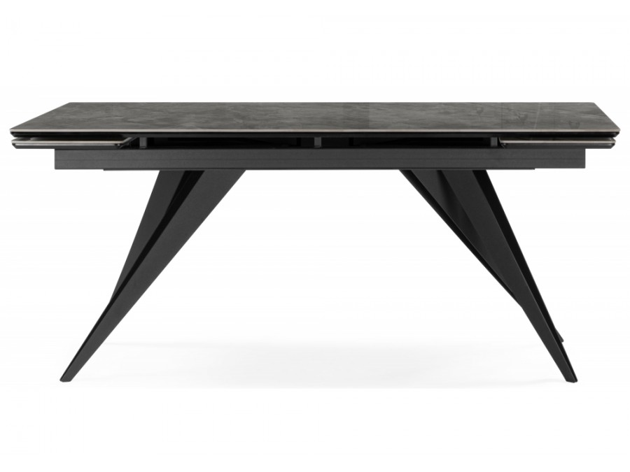 Дарвин 160(220)х89 серый мрамор baolai / черный