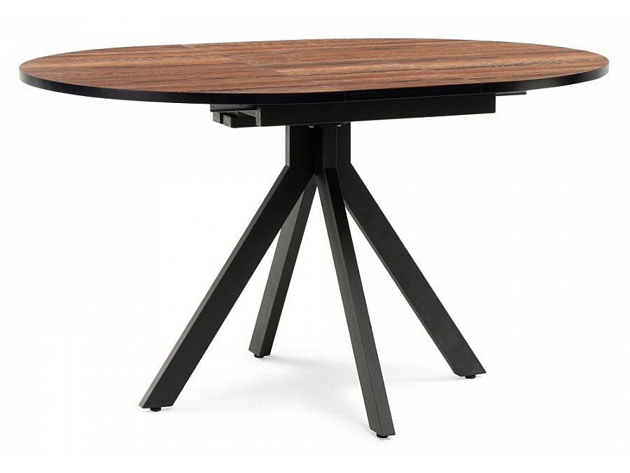 Стол деревянный Бетина 100(130)х100х75 дерево / черный