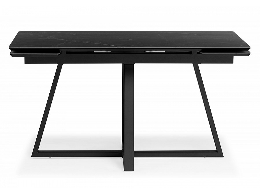 Памелла 140(200)х80 черный мрамор shakespeare black / черный