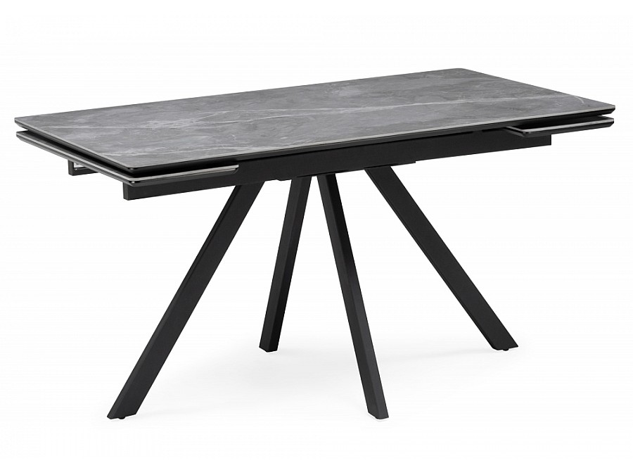 Вилли 140(200)х80 серый мрамор larka grey / черный