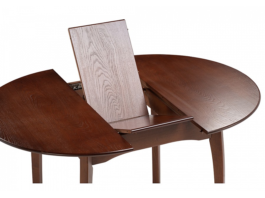 Стол деревянный Распи 100(130)х100х76 орех миланский