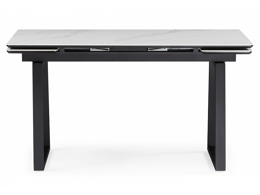 Джек 140(200)х80 белый мрамор alpin white / черный