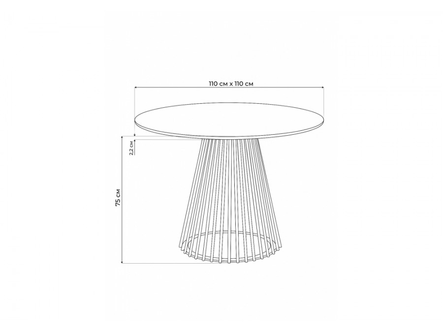 Нэнси 110 onyx bianco soft satin / золото