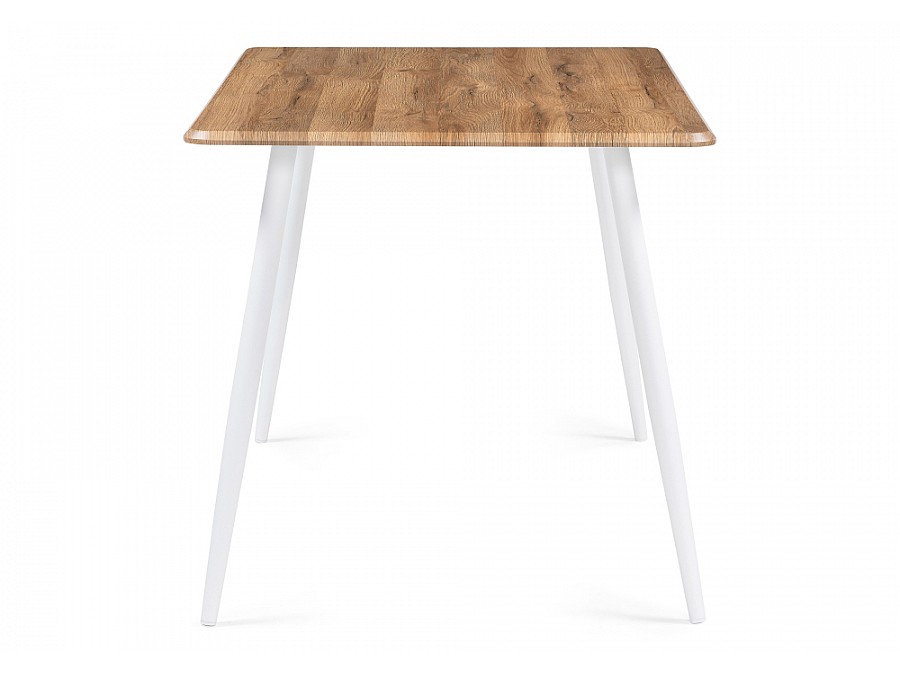Стол деревянный Кангас 120х80х77 дуб вотан / белый