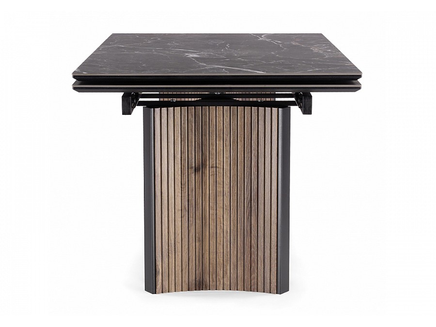 Саливан 180x90 черный кварц / дуб бомонд лофт