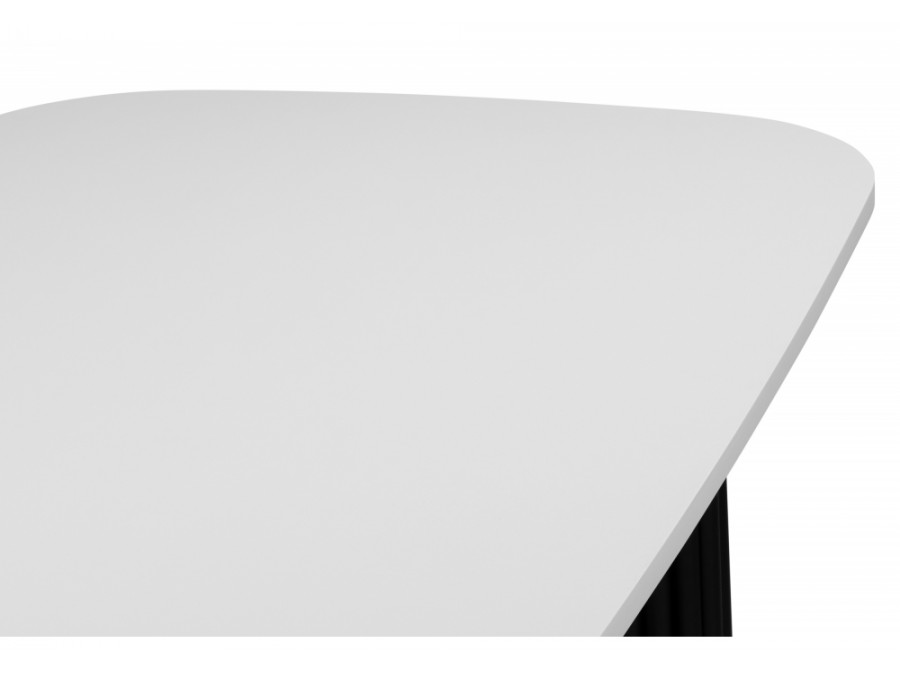 Бавария B 200 х 90 белая пленка шагрень / черный