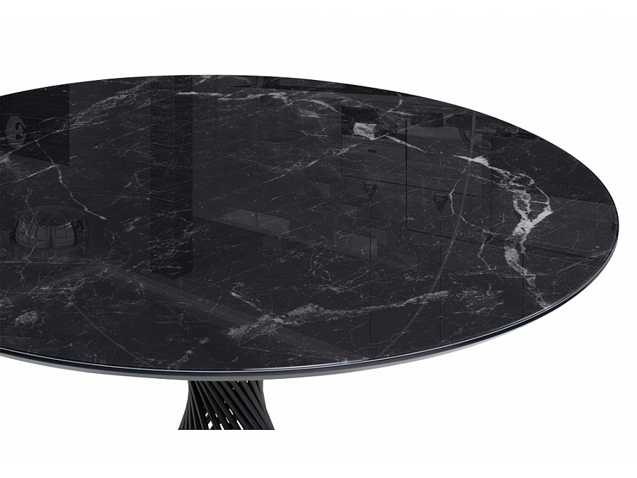 Вивиен 90х90х75 черный мрамор shakespeare black / черный