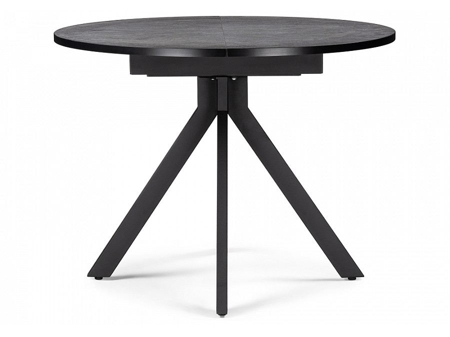 Стол деревянный Бетина 100(130)х100х75 черный