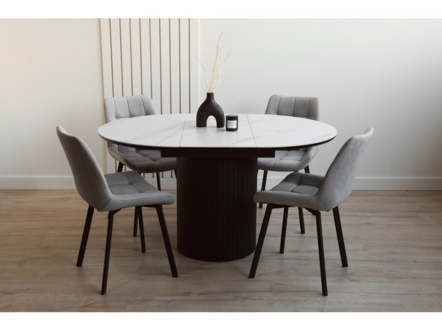 Лорен 100(140) snow white / черный