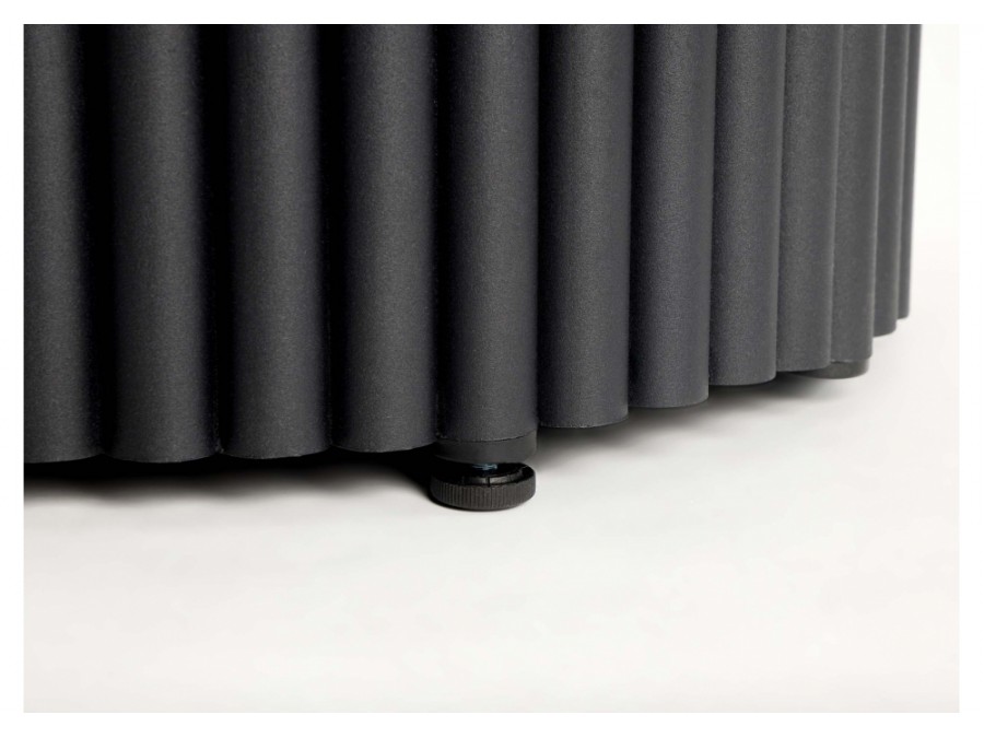 Барел 90 белый мрамор snow white / черный