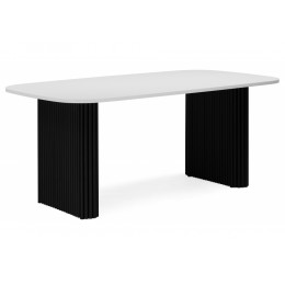 Бавария B 160 х 90 белая пленка шагрень / черный