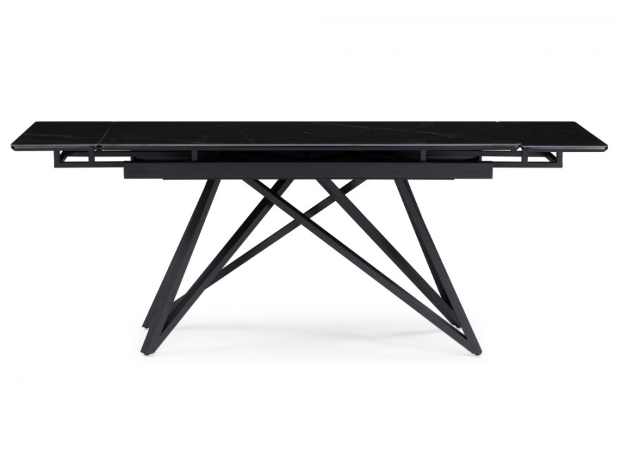 Вилсон 160(220)х89 черный мрамор shakespeare black / черный