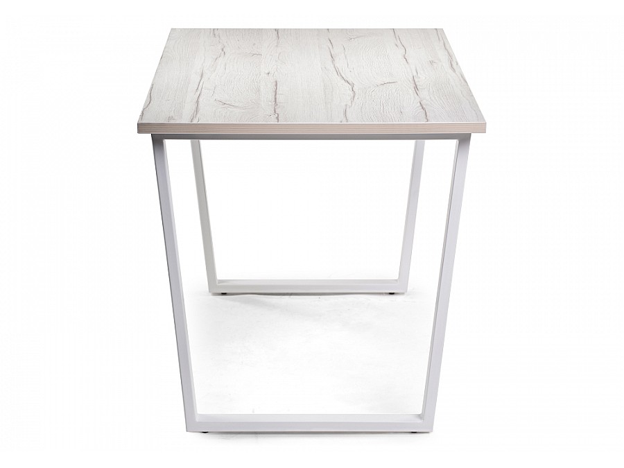 Стол деревянный Лота Лофт 140х80х75 25 мм юта / белый матовый