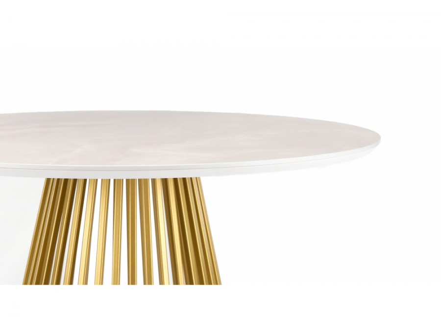 Нэнси 110 onyx bianco soft satin / золото