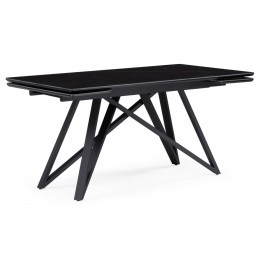 Вилсон 160(220)х89 черный мрамор shakespeare black / черный