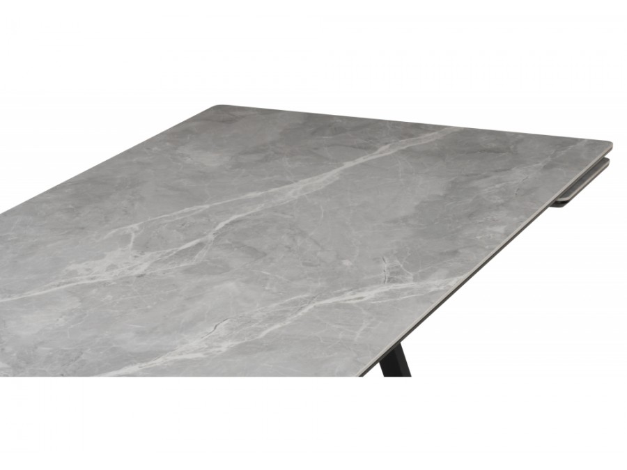 Вилсон 140(200)х80 серый мрамор larka grey / черный