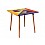 Стол деревянный Table multicolor