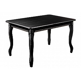 Стол деревянный Каллисто 130(180)х84х78 патина серебро