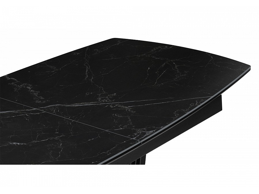 Вейл 140(180)х80 черный мрамор shakespeare black / черный