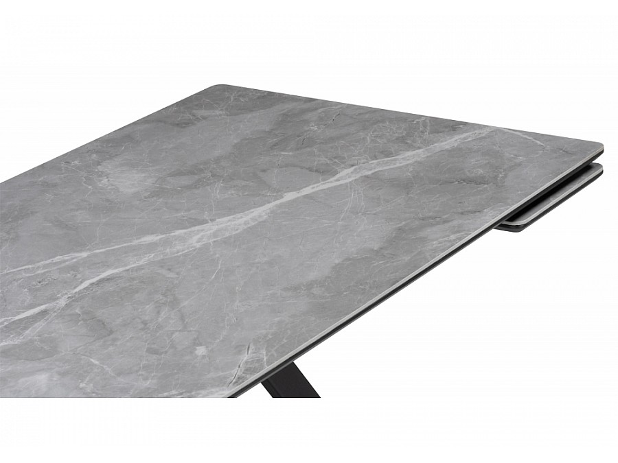 Вилли 140(200)х80 серый мрамор larka grey / черный