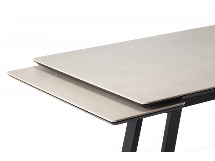 Памелла 140(200)х80 carmen light grey / черный