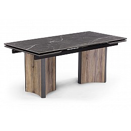 Саливан 180x90 черный кварц / дуб бомонд лофт