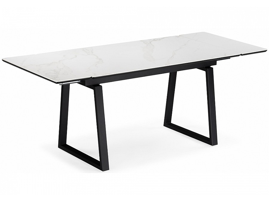 Джек 140(200)х80 белый мрамор alpin white / черный