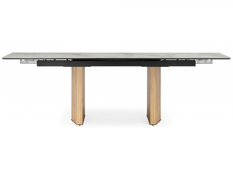 Монерон 180(240)x90 calacatta gold / дуб монтана