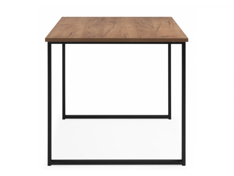 Лиман 117 х 77 дуб крафт золотой / черный матовый